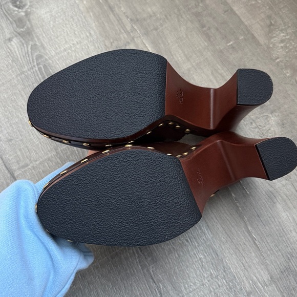 ✨ NEW ZARA high heeled clog with studs - Picture 7 of 9